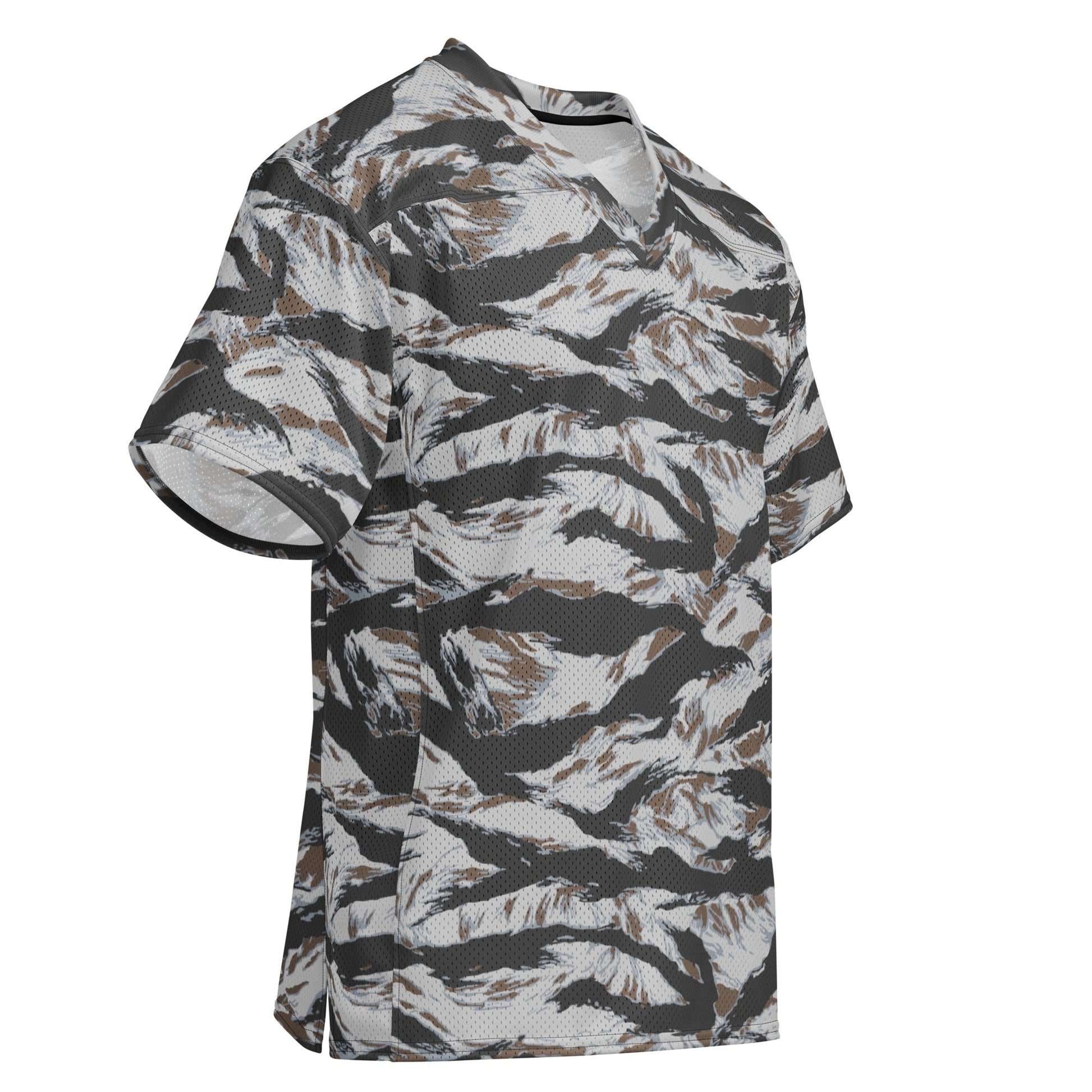 American Tiger Stripe Frostbite CAMO football jersey - Football Jersey