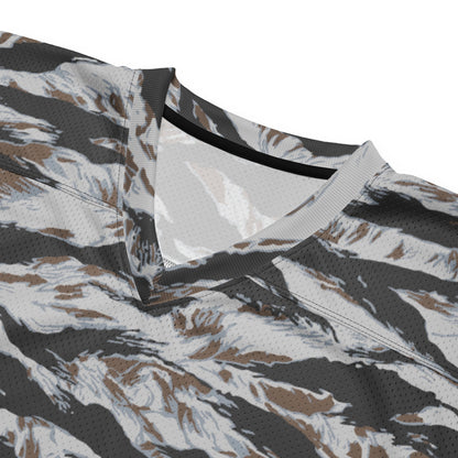 American Tiger Stripe Frostbite CAMO football jersey - Football Jersey