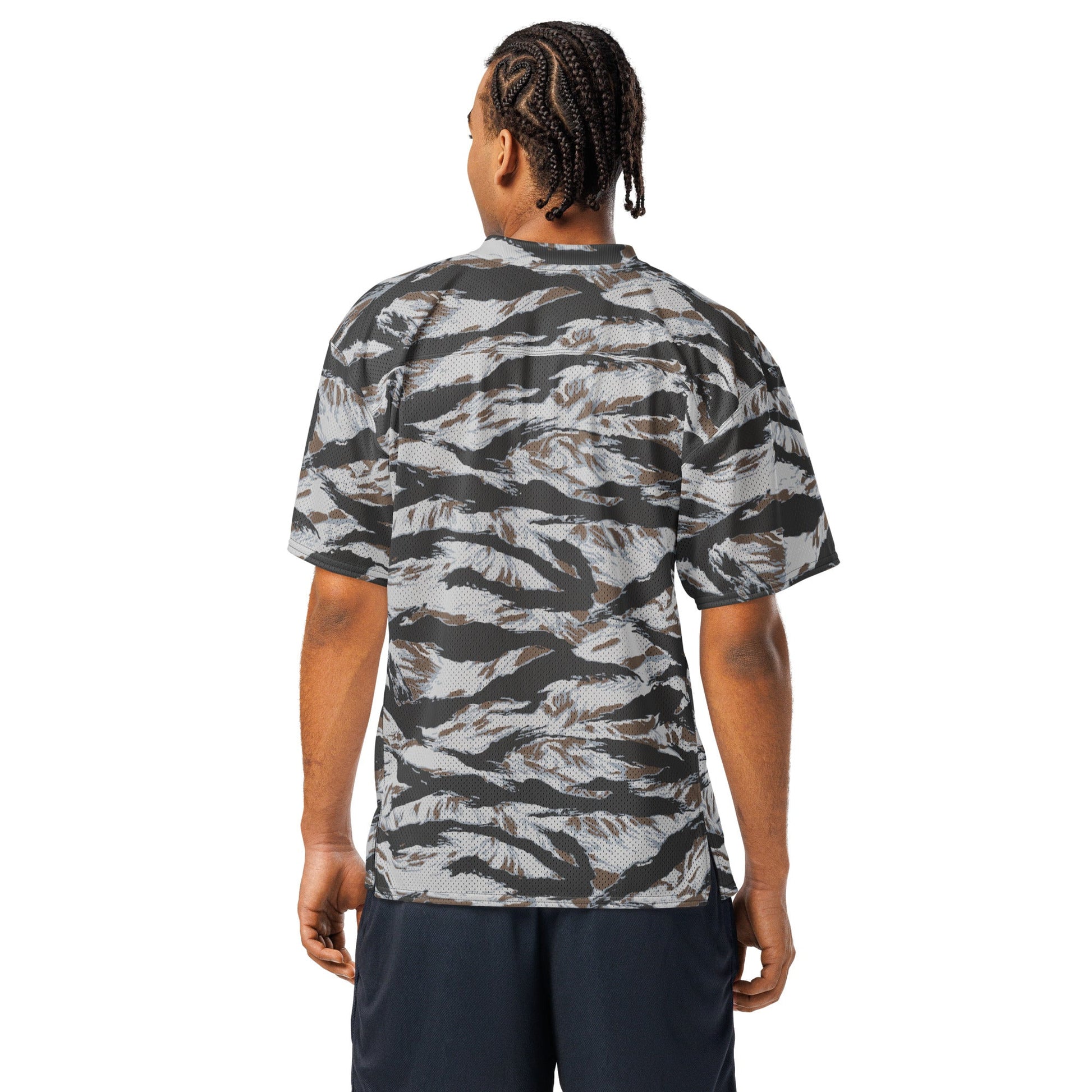 American Tiger Stripe Frostbite CAMO football jersey - Football Jersey