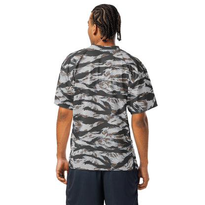 American Tiger Stripe Frostbite CAMO football jersey - Football Jersey