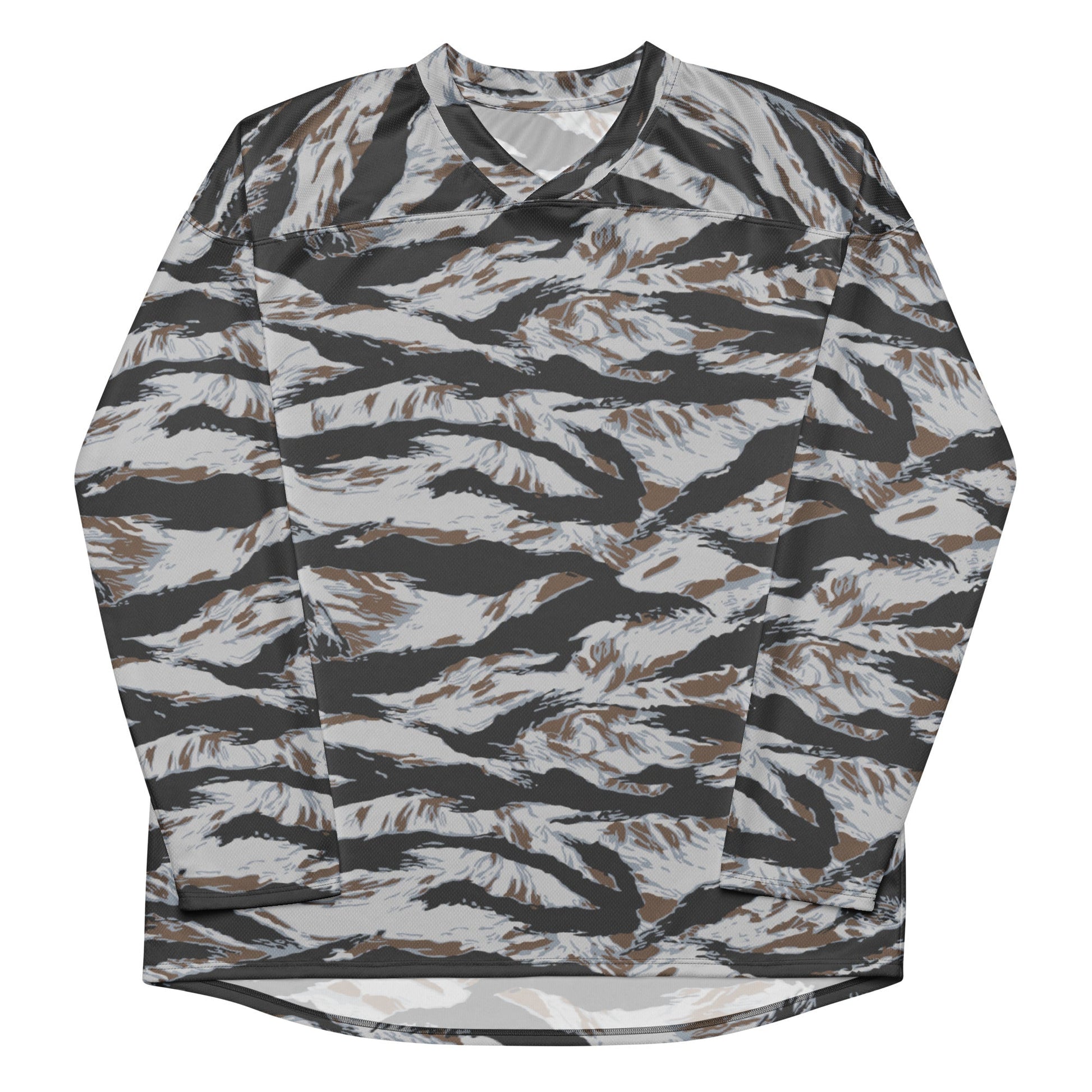 American Tiger Stripe Frostbite CAMO hockey fan jersey - Hockey Jerseys