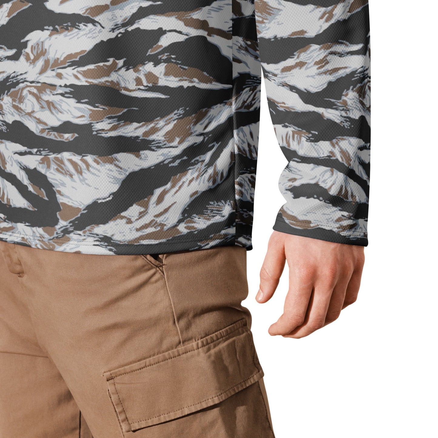 American Tiger Stripe Frostbite CAMO hockey fan jersey - Hockey Jerseys