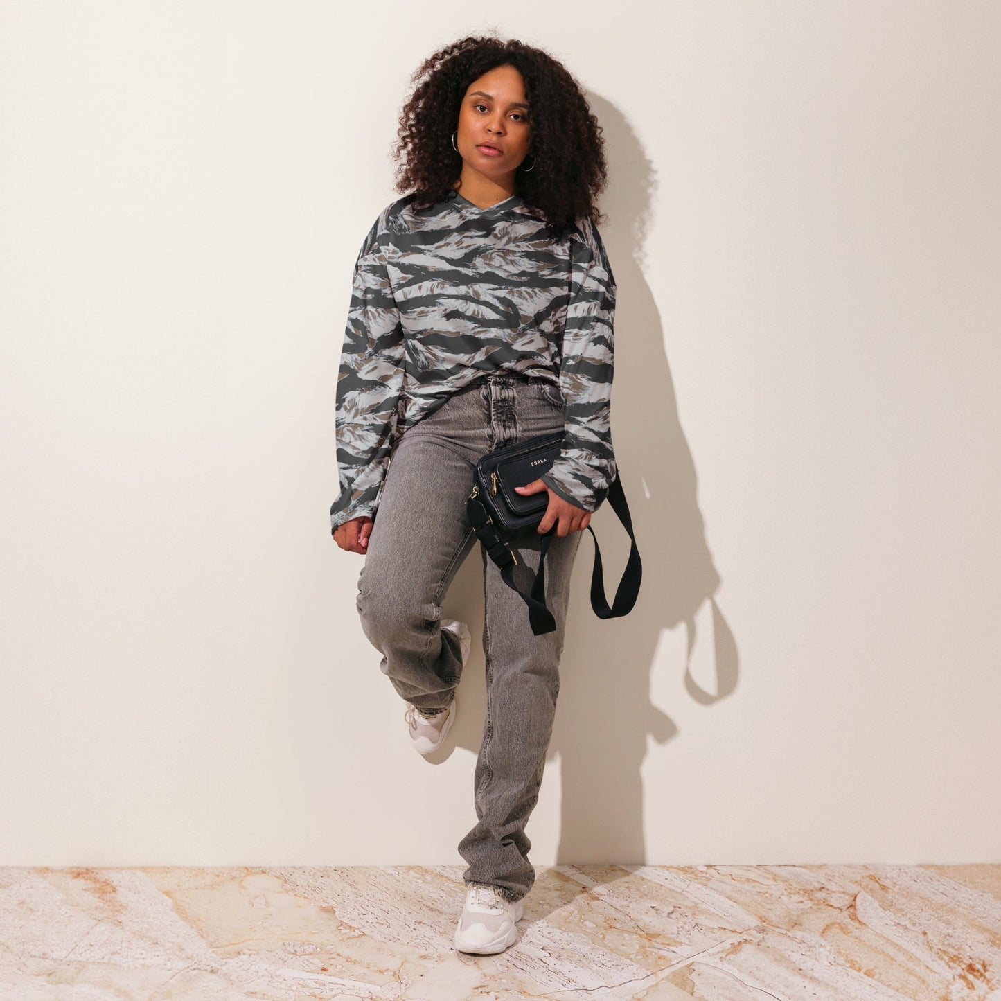 American Tiger Stripe Frostbite CAMO hockey fan jersey - Hockey Jerseys