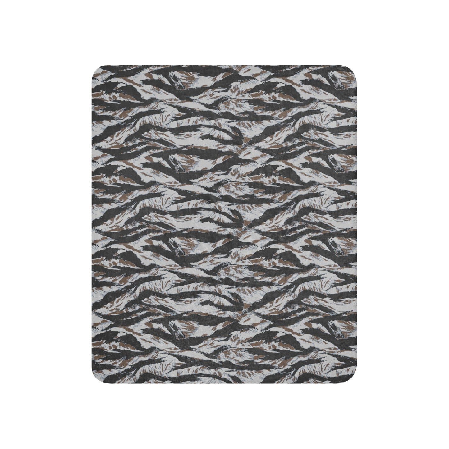 American Tiger Stripe Frostbite CAMO Sherpa blanket - Blankets