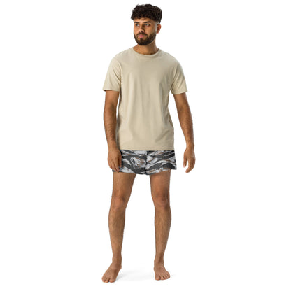 American Tiger Stripe Frostbite CAMO Unisex Athletic Shorts