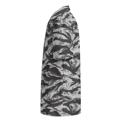 American Tiger Stripe Frostbite CAMO Unisex button shirt - Button Shirts