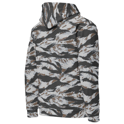 American Tiger Stripe Frostbite CAMO Unisex Hoodie - Hoodies