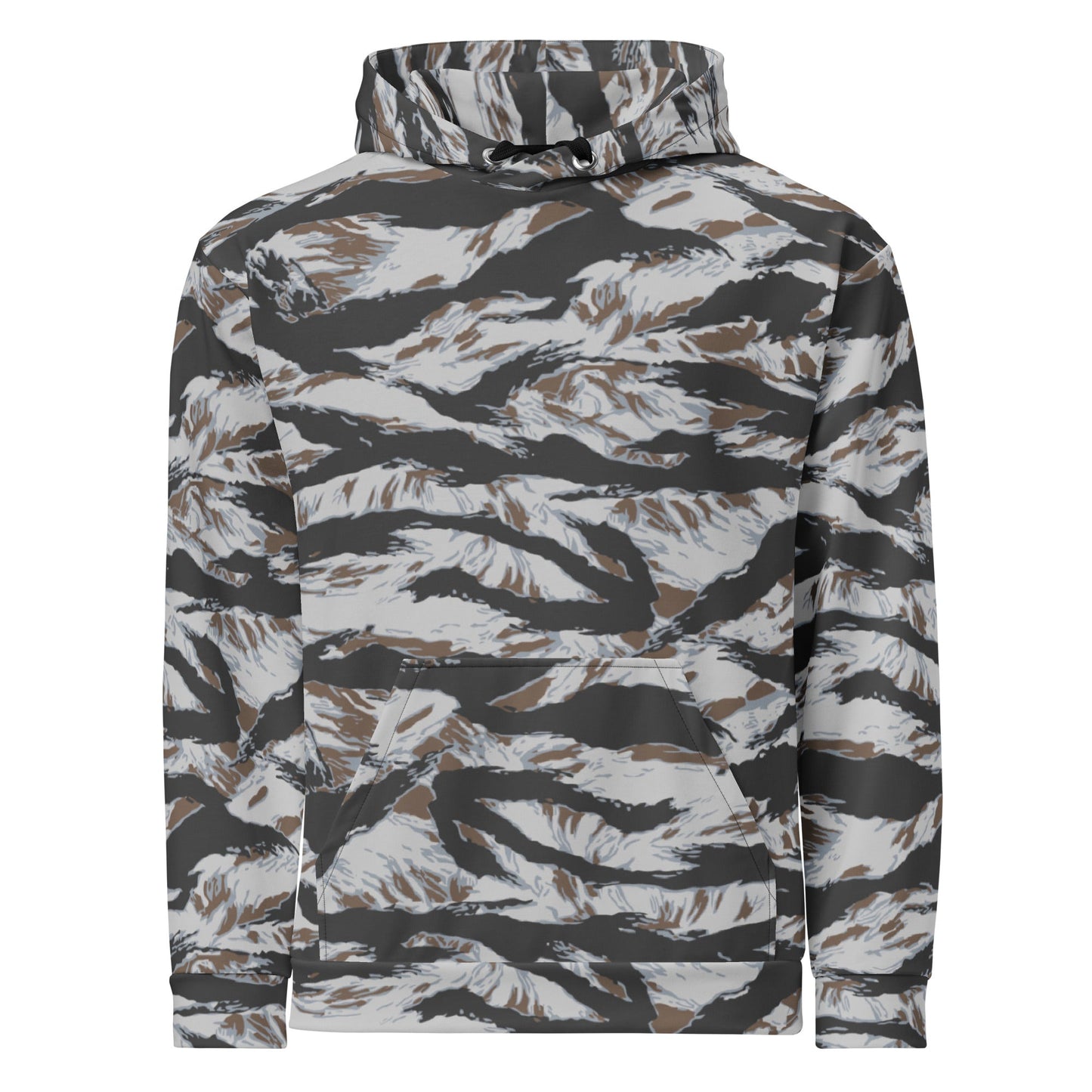 American Tiger Stripe Frostbite CAMO Unisex Hoodie - Hoodies