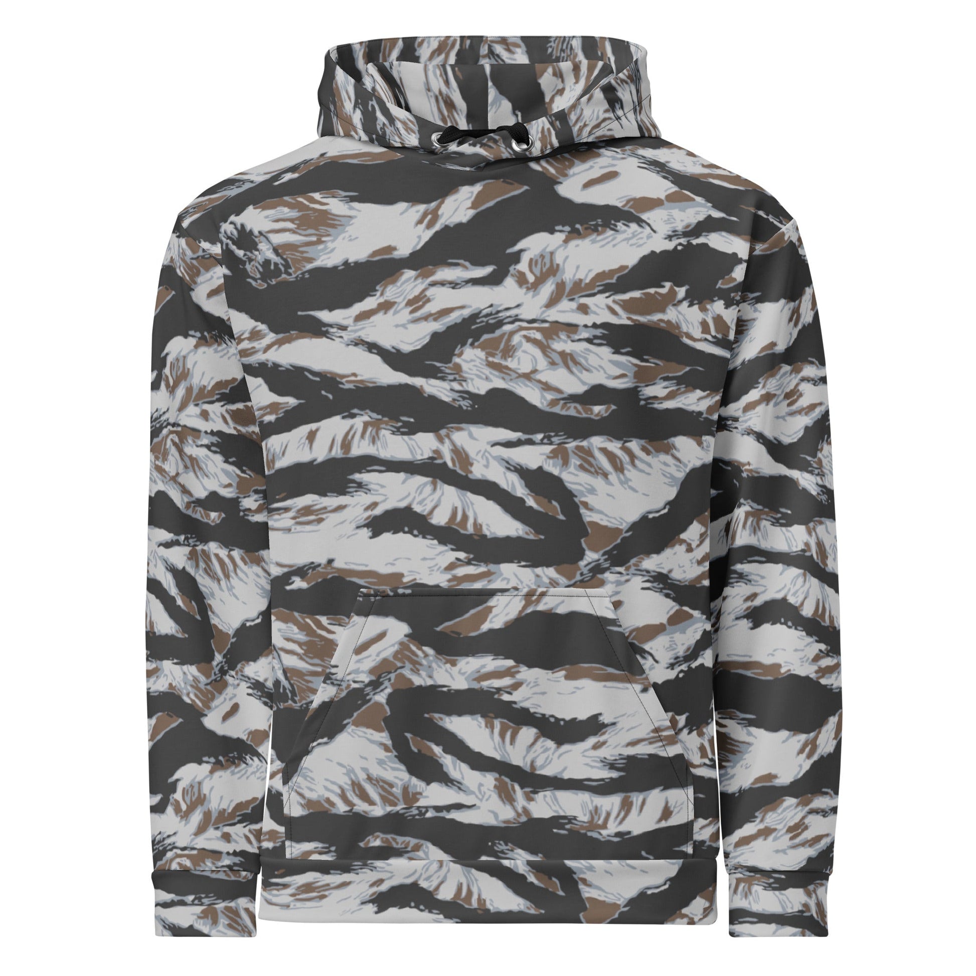 American Tiger Stripe Frostbite CAMO Unisex Hoodie - Hoodies