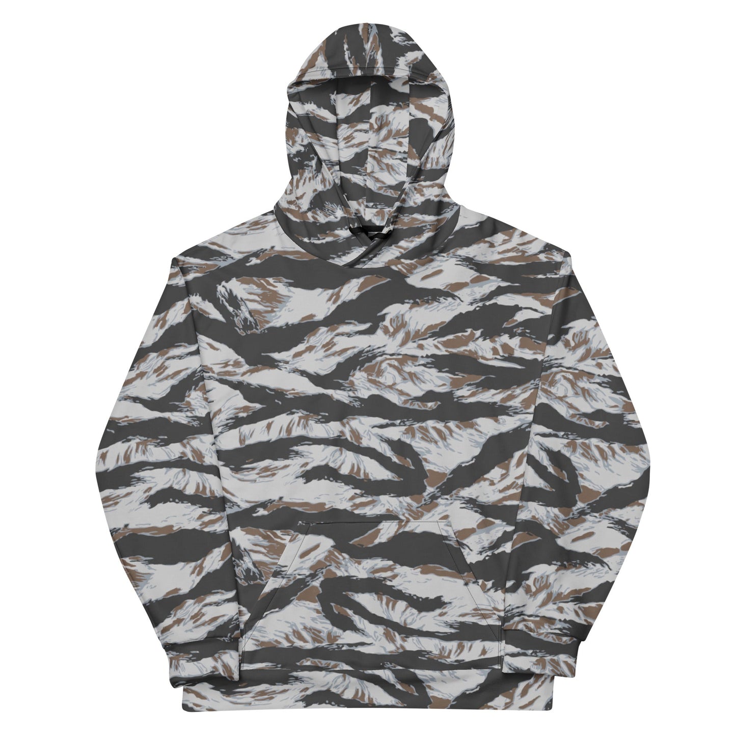 American Tiger Stripe Frostbite CAMO Unisex Hoodie - Hoodies