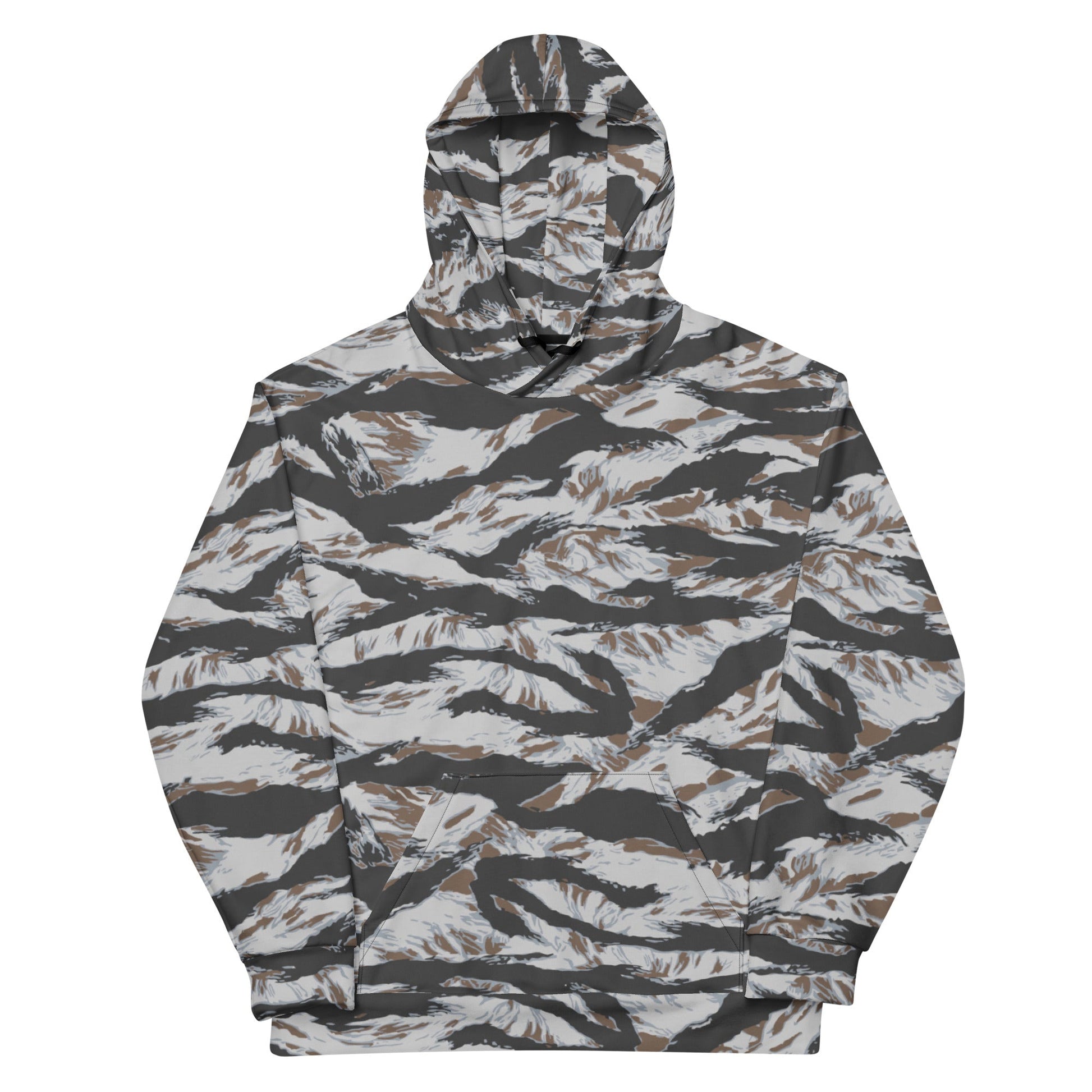 American Tiger Stripe Frostbite CAMO Unisex Hoodie - Hoodies