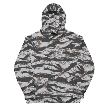 American Tiger Stripe Frostbite CAMO Unisex Hoodie - Hoodies