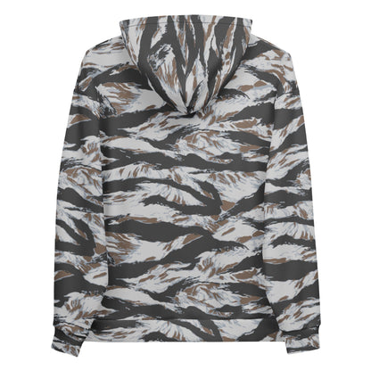 American Tiger Stripe Frostbite CAMO Unisex Hoodie - Hoodies