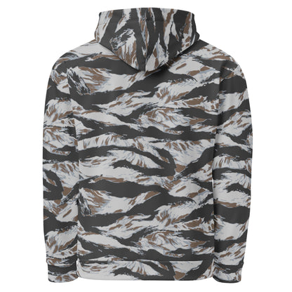 American Tiger Stripe Frostbite CAMO Unisex Hoodie - Hoodies