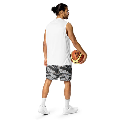 American Tiger Stripe Frostbite CAMO Unisex mesh shorts - Mesh Shorts