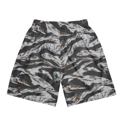 American Tiger Stripe Frostbite CAMO Unisex mesh shorts - Mesh Shorts