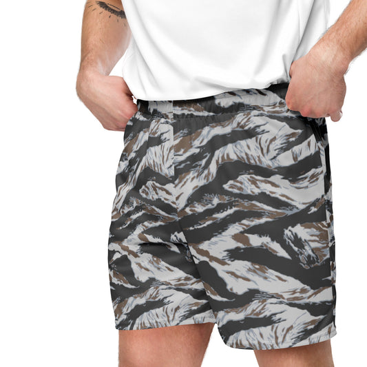 American Tiger Stripe Frostbite CAMO Unisex mesh shorts - Mesh Shorts