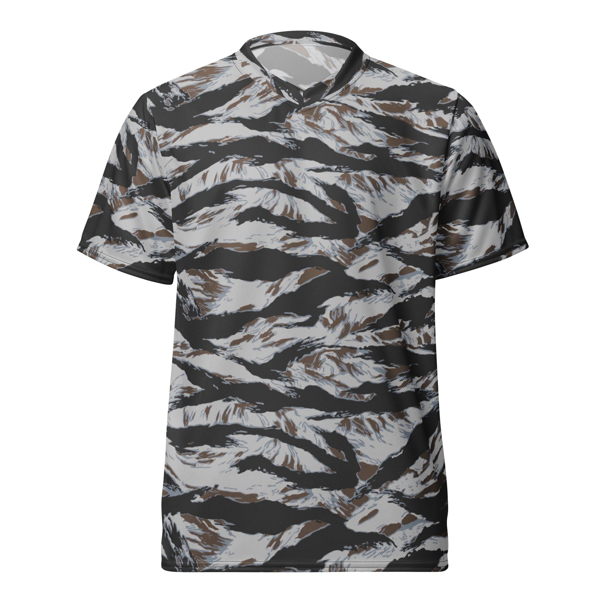 American Tiger Stripe Frostbite CAMO unisex sports jersey - Sports Jerseys