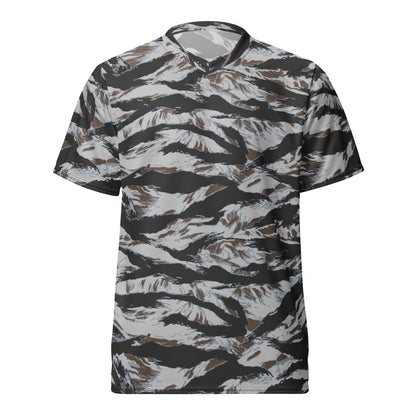 American Tiger Stripe Frostbite CAMO unisex sports jersey - Sports Jerseys
