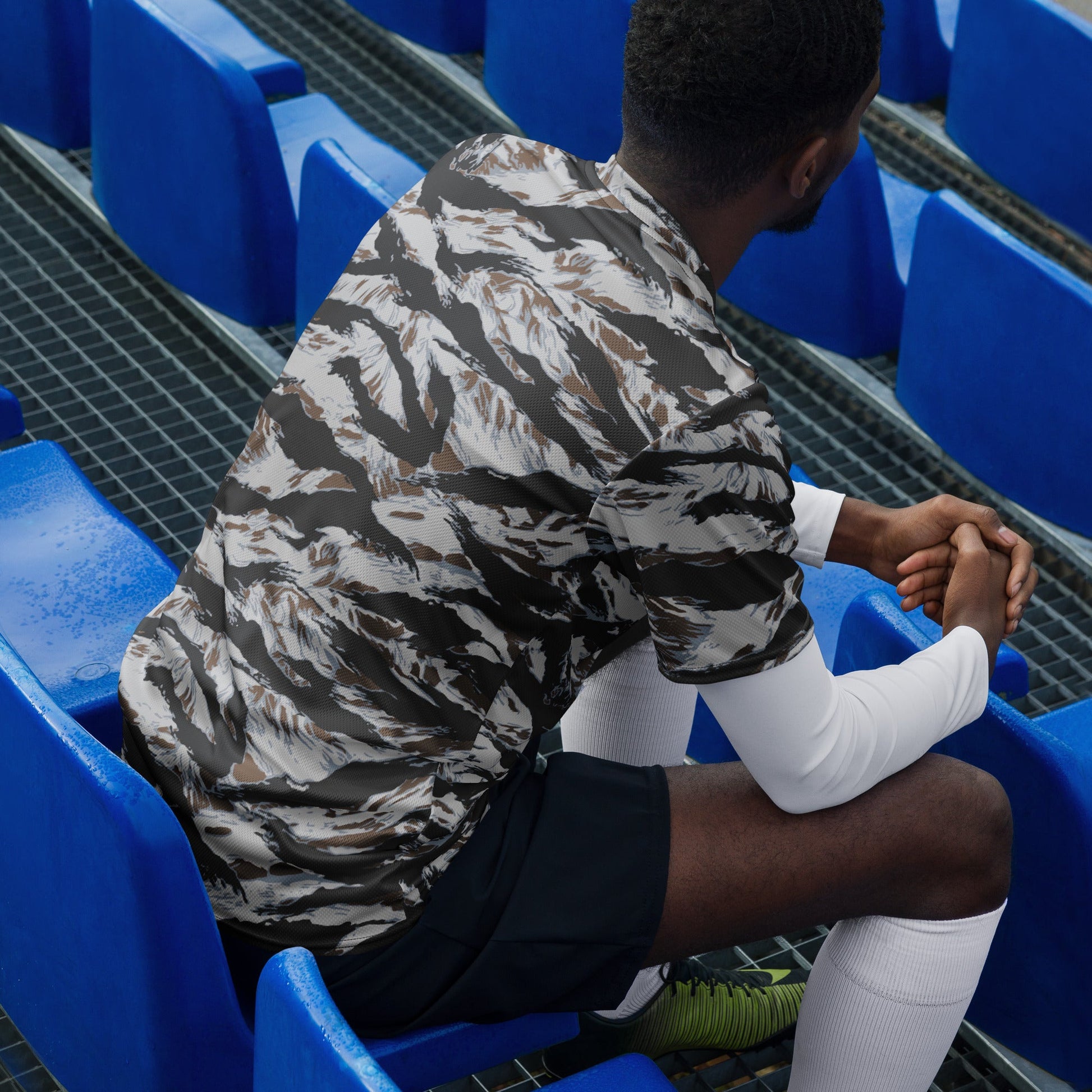 American Tiger Stripe Frostbite CAMO unisex sports jersey - Sports Jerseys