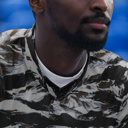 American Tiger Stripe Frostbite CAMO unisex sports jersey - Sports Jerseys