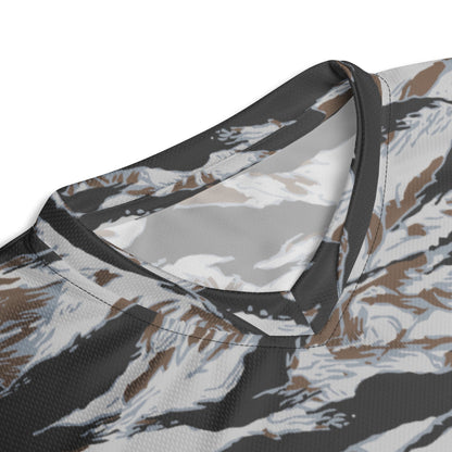 American Tiger Stripe Frostbite CAMO unisex sports jersey - Sports Jerseys