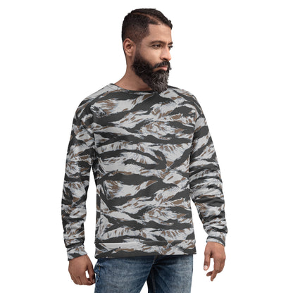 American Tiger Stripe Frostbite CAMO Unisex Sweatshirt - Sweatshirts
