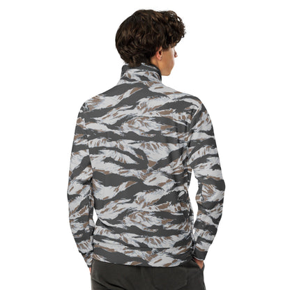 American Tiger Stripe Frostbite CAMO Unisex track jacket - Track Jackets