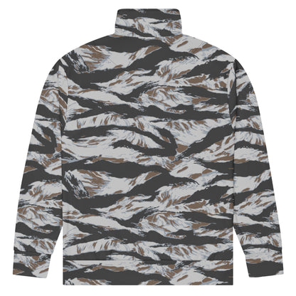 American Tiger Stripe Frostbite CAMO Unisex track jacket - Track Jackets