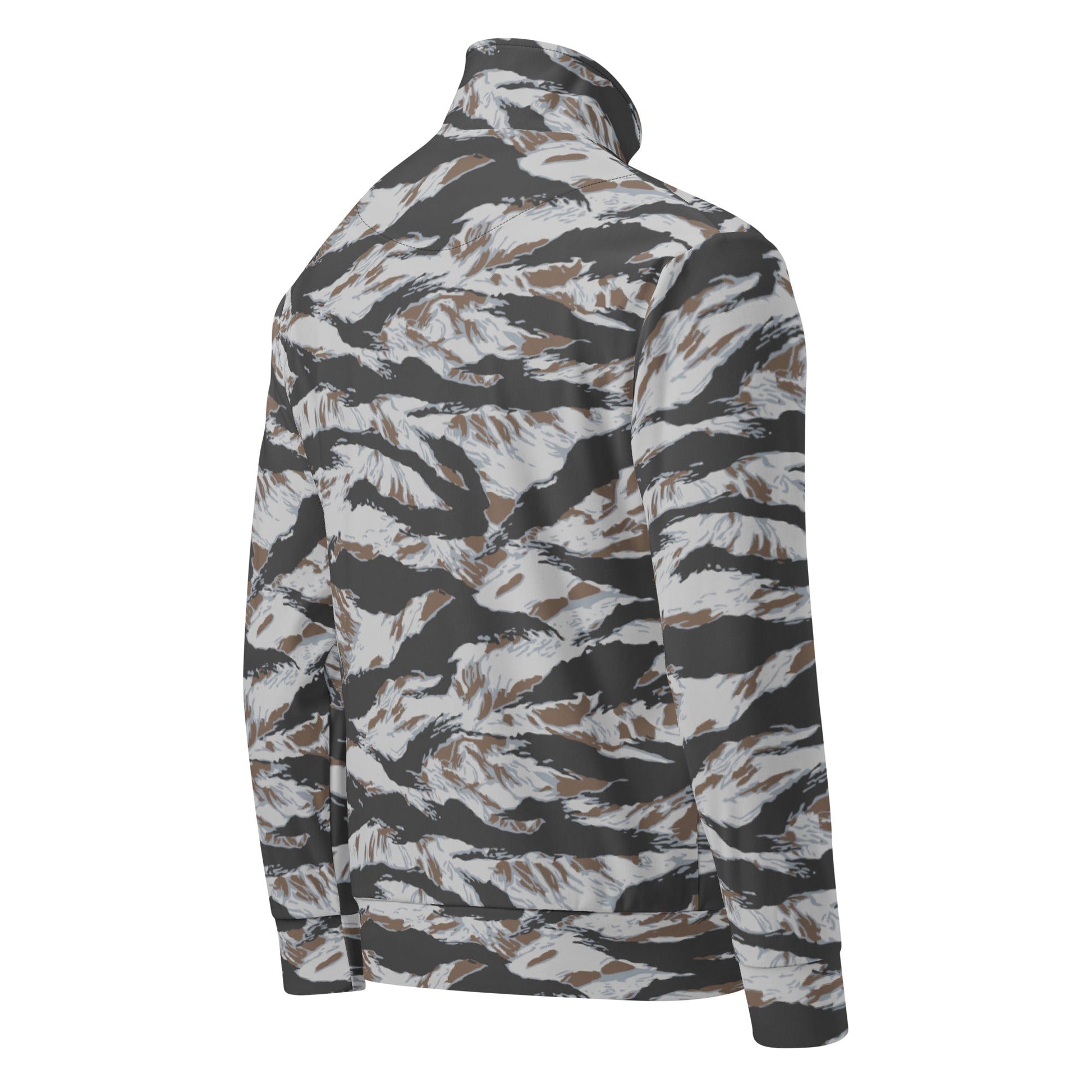 American Tiger Stripe Frostbite CAMO Unisex track jacket - Track Jackets