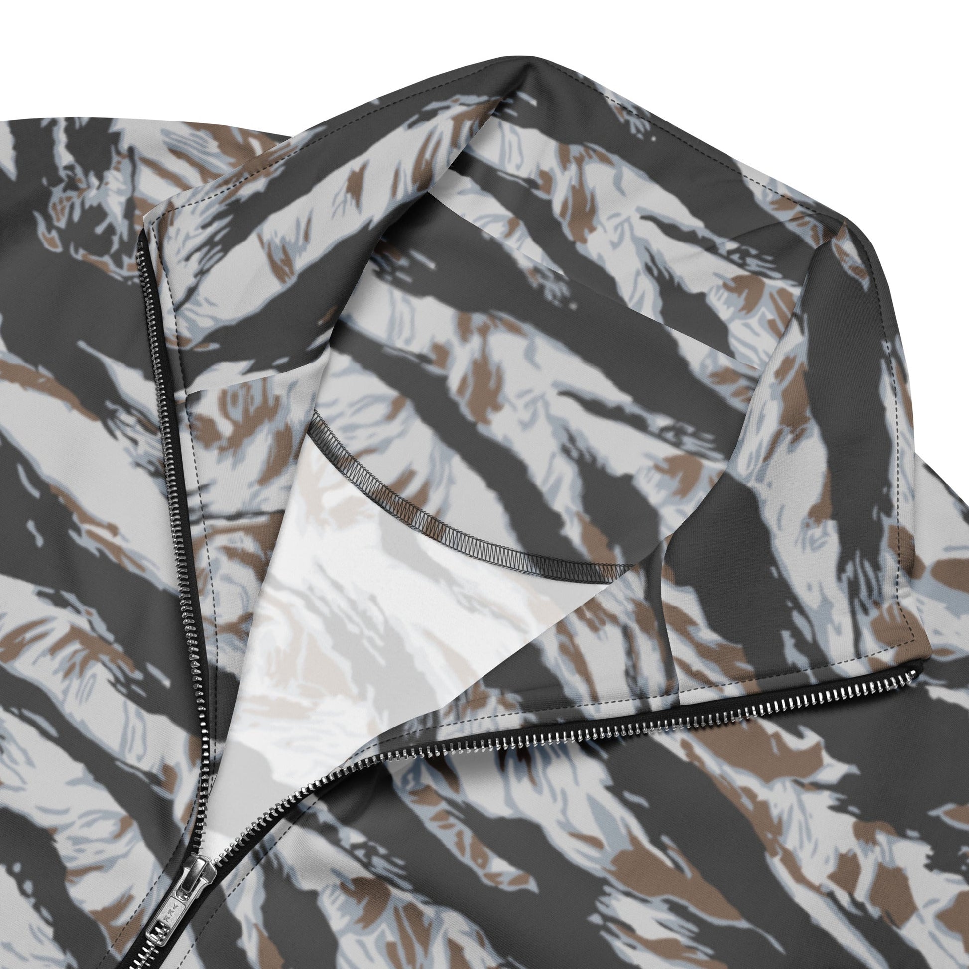 American Tiger Stripe Frostbite CAMO Unisex track jacket - Track Jackets