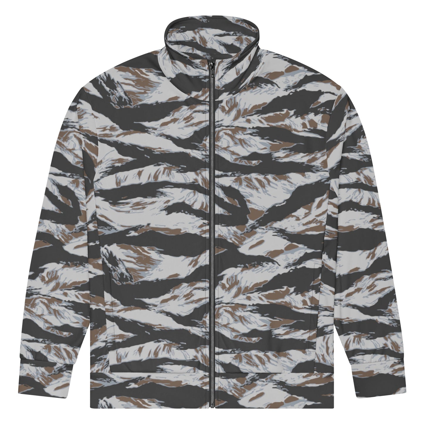 American Tiger Stripe Frostbite CAMO Unisex track jacket - Track Jackets