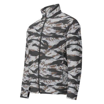 American Tiger Stripe Frostbite CAMO Unisex track jacket - Track Jackets