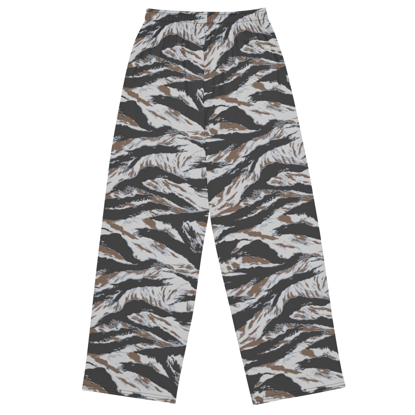 American Tiger Stripe Frostbite CAMO unisex wide-leg pants - Wide-leg Pants