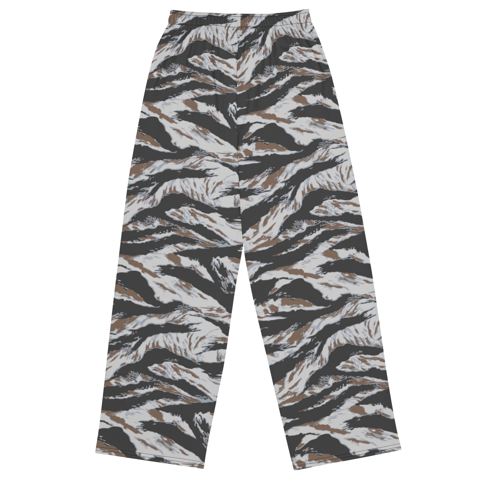 American Tiger Stripe Frostbite CAMO unisex wide-leg pants - Wide-leg Pants