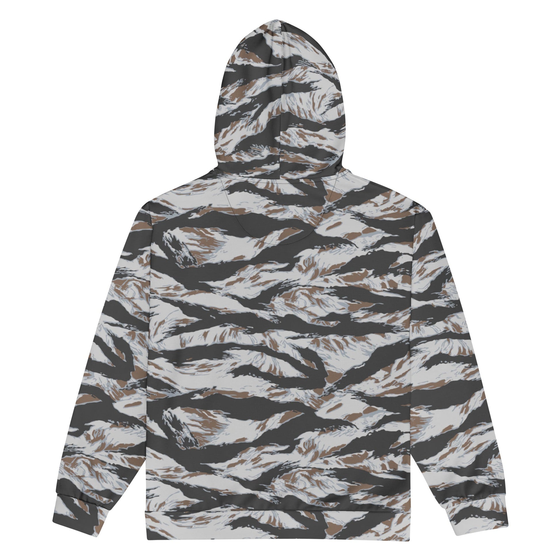 American Tiger Stripe Frostbite CAMO Unisex zip hoodie - Zip Hoodies