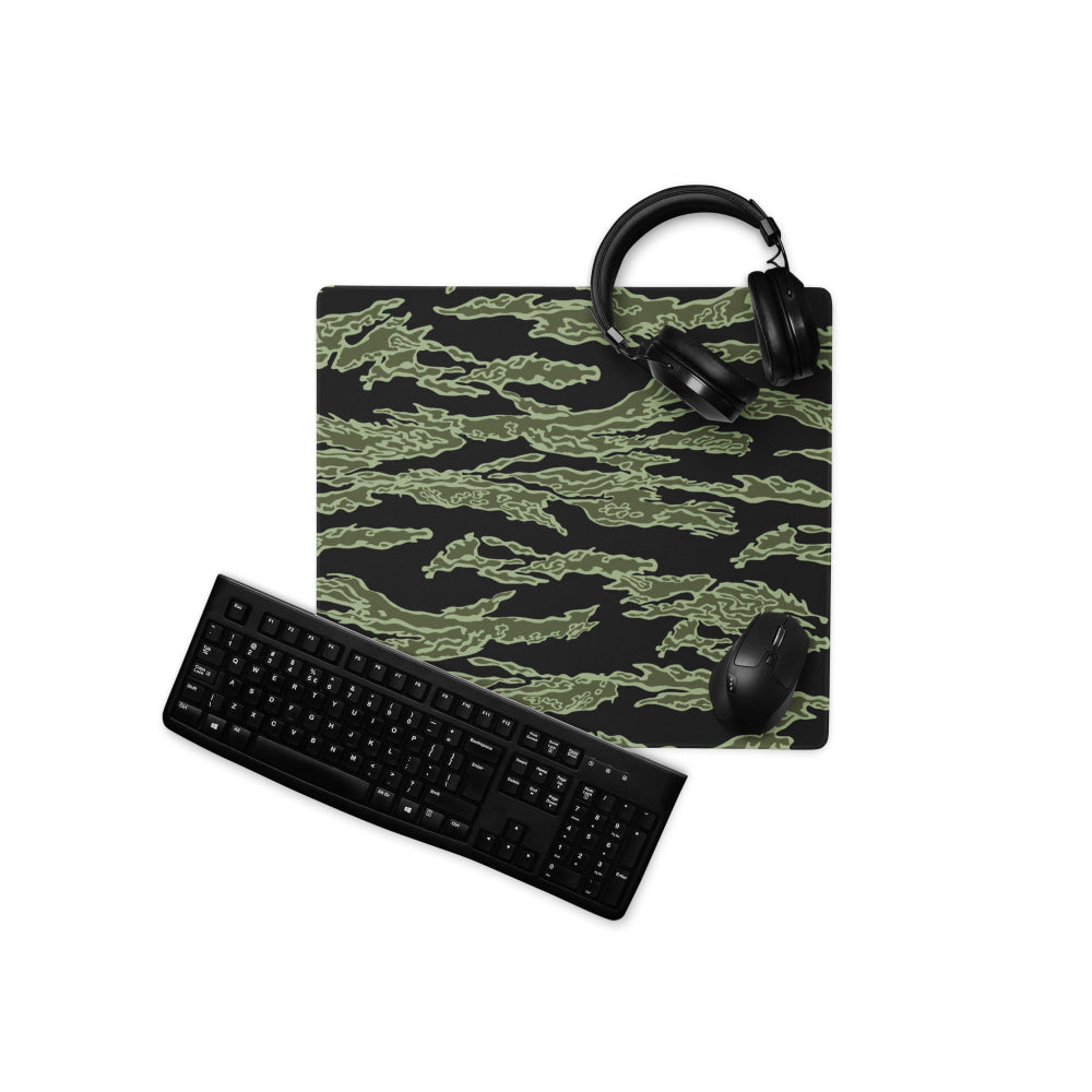 American Tiger Stripe Highland Jungle CAMO Gaming mouse pad - 18″×16″ - Mouse Pad