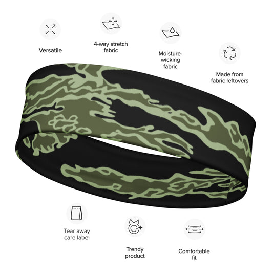 American Tiger Stripe Highland Jungle CAMO Headband - M