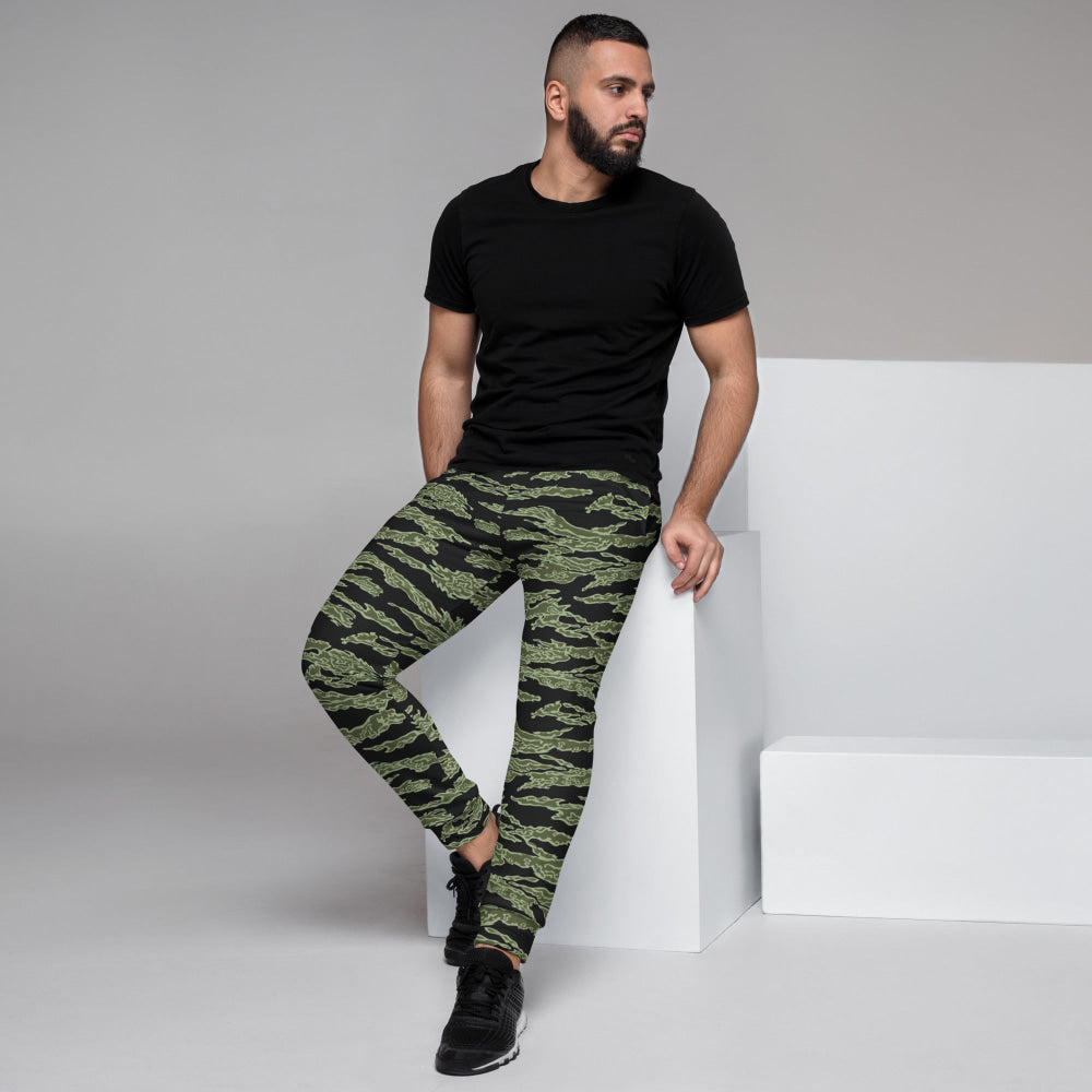 American Tiger Stripe Highland Jungle CAMO Men’s Joggers - Mens