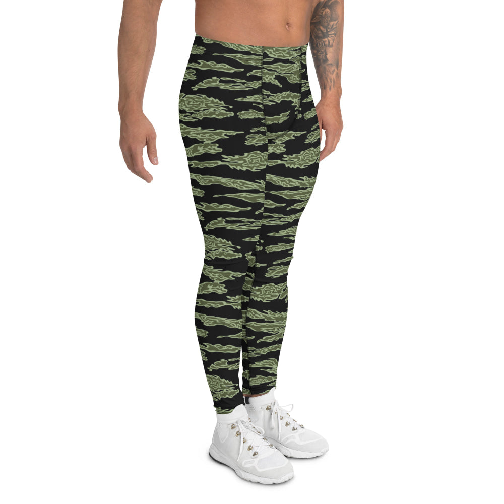 American Tiger Stripe Highland Jungle CAMO Men’s Leggings - Mens