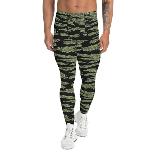 American Tiger Stripe Highland Jungle CAMO Men’s Leggings - XS - Mens