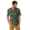 American Tiger Stripe Highland Jungle CAMO Men’s t-shirt