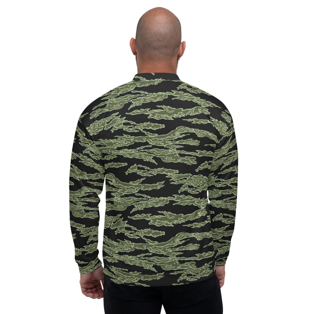 American Tiger Stripe Highland Jungle CAMO Unisex Bomber Jacket