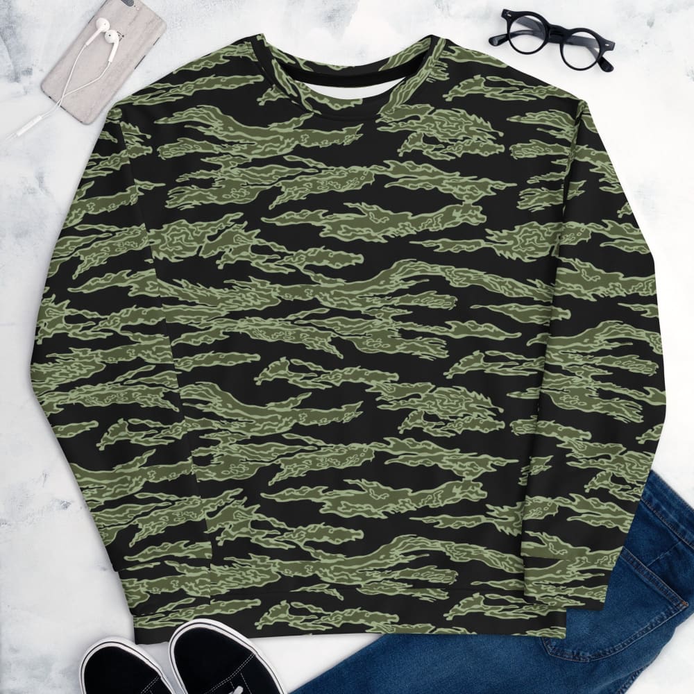 American Tiger Stripe Highland Jungle CAMO Unisex Sweatshirt