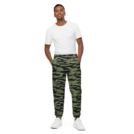 American Tiger Stripe Highland Jungle CAMO Unisex track pants - XS - Track Pants