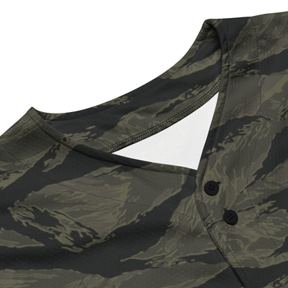 American Tiger Stripe Highland Triple Canopy CAMO baseball jersey - Baseball Jerseys