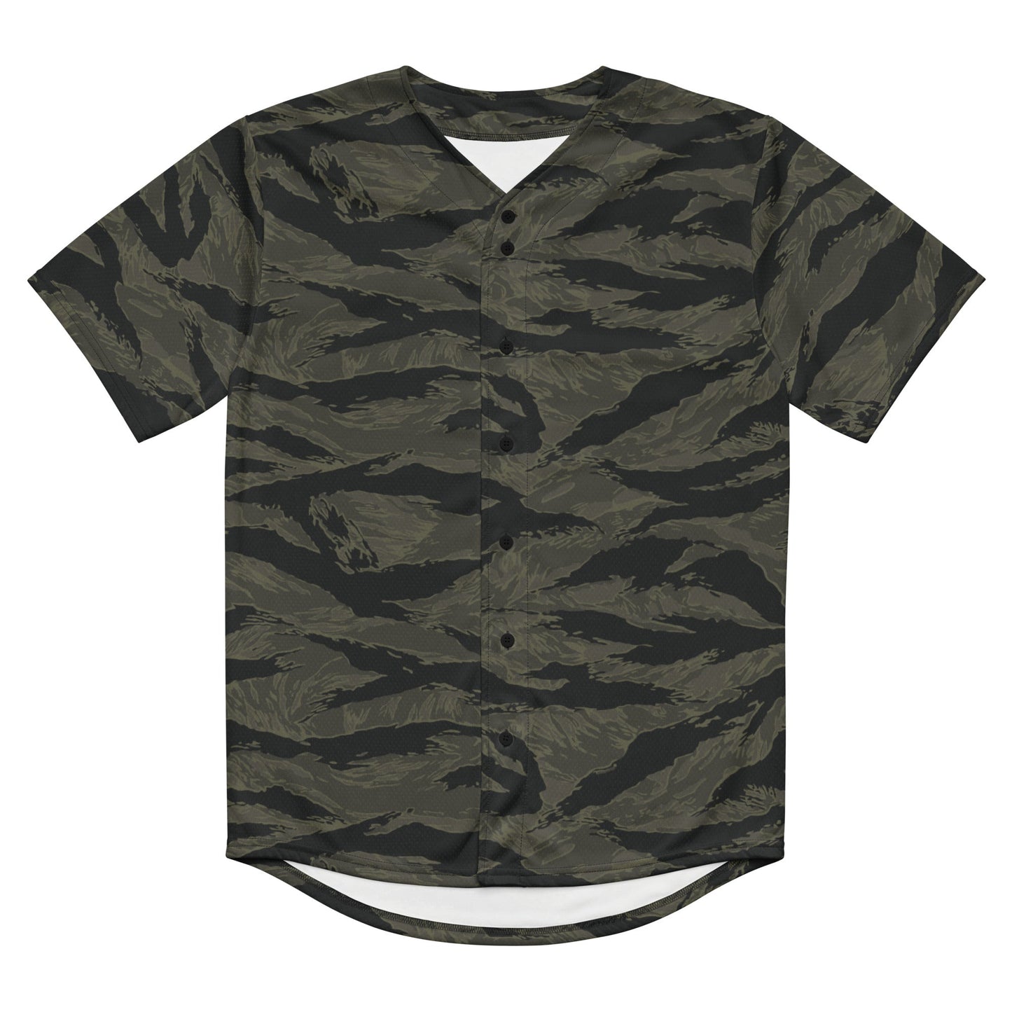 American Tiger Stripe Highland Triple Canopy CAMO baseball jersey - Baseball Jerseys