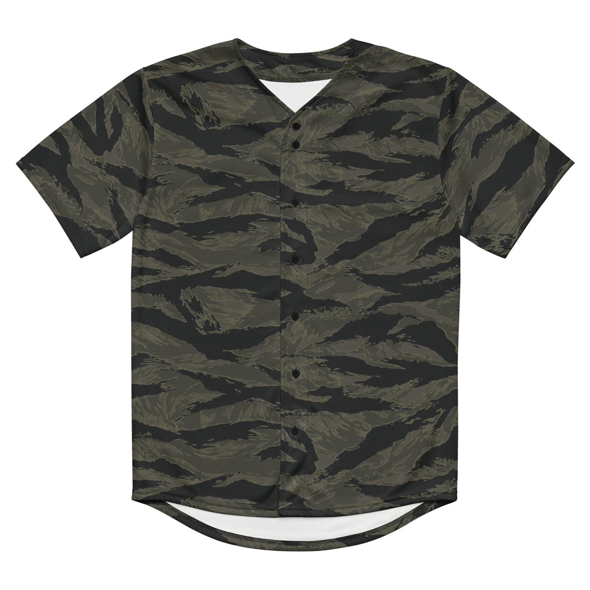 American Tiger Stripe Highland Triple Canopy CAMO baseball jersey - Baseball Jerseys