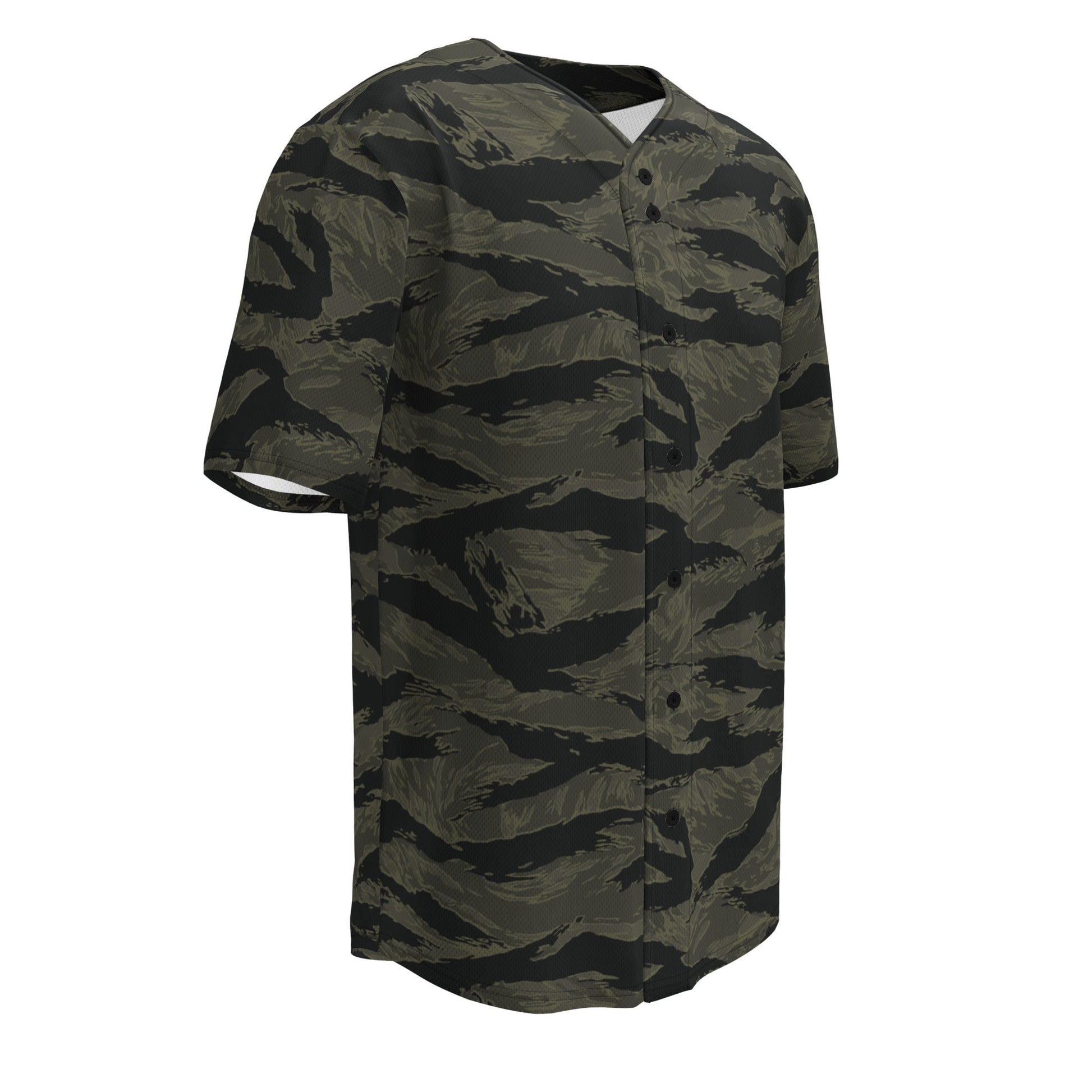 American Tiger Stripe Highland Triple Canopy CAMO baseball jersey - Baseball Jerseys