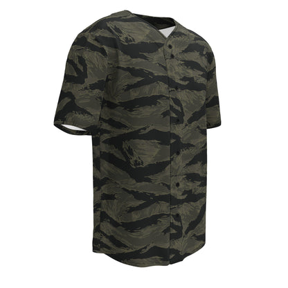 American Tiger Stripe Highland Triple Canopy CAMO baseball jersey - Baseball Jerseys
